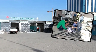 Haliliye'de parklar yenileniyor