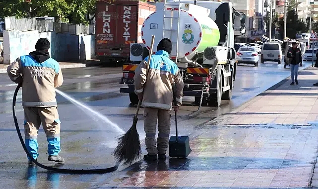 Haliliye’de temizlik çalışmaları sürüyor