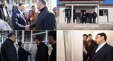Haliliye Kaymakamı Deprem Konutlarını İnceledi