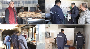 Harran'da Zabıta Ekiplerinin Fırın Ve Kasap Denetimi Sürüyor