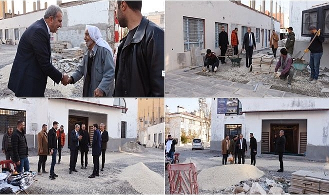 Hilvan Belediyesi'nden Hacı Maksut Camisine Büyük Destek