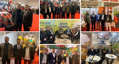 Karaköprü İlçe Başkanı Av. Orhan Çelik, Tarım Fuarında Üreticilerle Buluştu