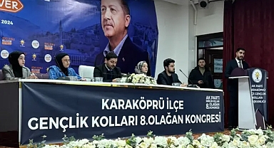 Karaköprü İlçe Gençlik Kolları 8. Olağan Kongresi Gerçekleşti