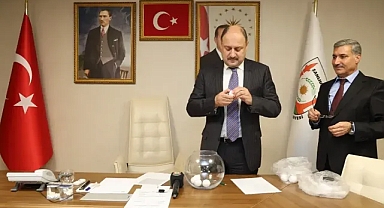 Şanlıurfa’da 5 yeni isim kurayla alındı!