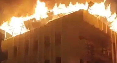 Şanlıurfa’da gece saatlerinde korkutan yangın!