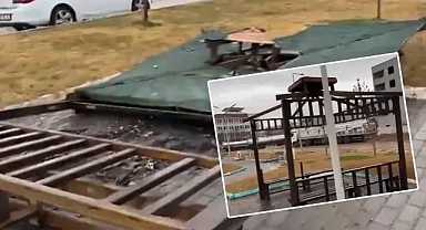 Şanlıurfa’da kimliği belirsiz kişiler parka zarar verdi!