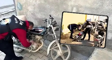 Şanlıurfa'da motosiklet hırsızları yakalandı!