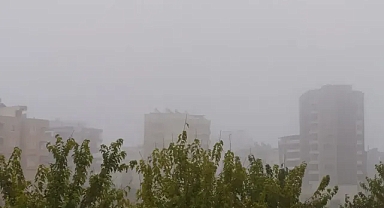 Şanlıurfa’da sisli hava etkili oldu!