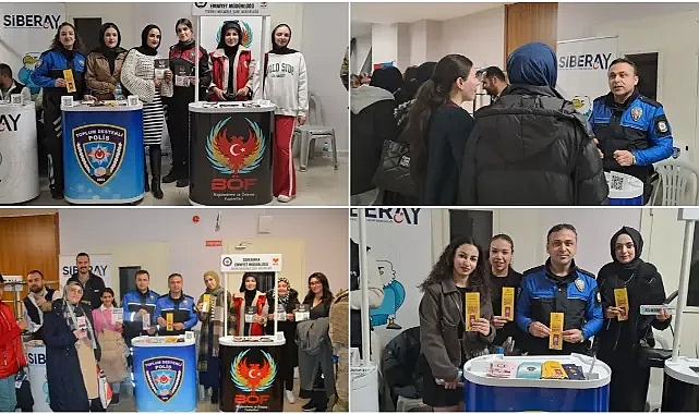 Şanlıurfa'daki Kariyer Fuarı'nda öğrencilere Polislik mesleği tanıtıldı