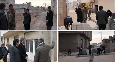 Suruç’ta Üstyapı Çalışmaları Hız Kazandı: Yolcular Sokak’ta İncelemeler Devam Ediyor