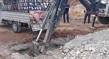 Urfa’da 400 kilo sakatat imha edildi!