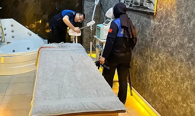 Urfa’da kaçak masaj salonlarına ‘fuhuş’ baskını!