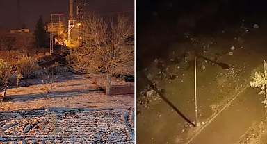 Urfa’da kar yağışı görüldü!