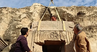 Urfa’da ‘Kineas Ailesi’ yazıtının restorasyonu tamamlandı!