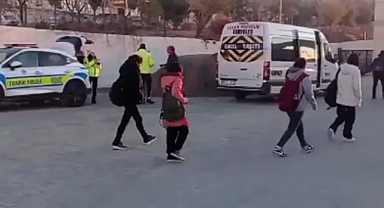 Urfa’da okul servislerine denetim! 21 araç ve sürücüye ceza kesildi!