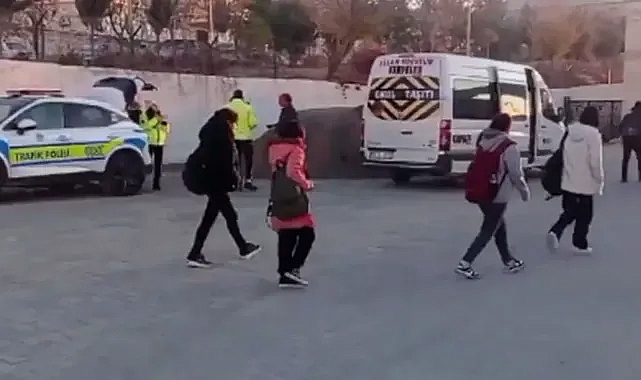 Urfa’da okul servislerine denetim! 21 araç ve sürücüye ceza kesildi!