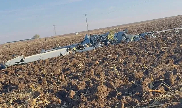 Urfa’nın sınırına insansız hava aracı düştü!