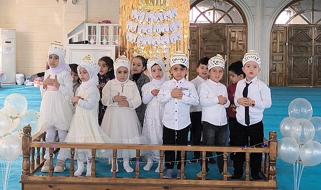Viranşehirli Minik Öğrenciler Kur'an'a Geçti