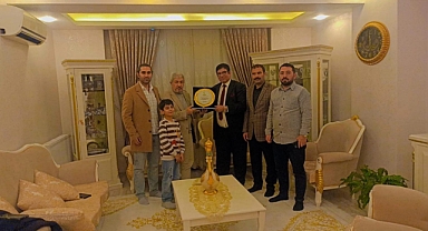Yeşilay Şanlıurfa Şubesinden Kurucu Başkan Muharrem Çelik'e Vefa Ziyareti