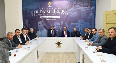 Başkan Çiftçi 'den AK Parti Karaköprü İlçe Başkanlığı’na Ziyaret