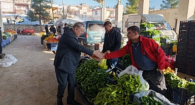 Başkan Şahin’den, semt pazarı ziyareti