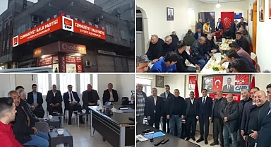 CHP Eyyübiye İlçe Başkanlığı'ndan Esnaf ve Yönetimle Buluşma