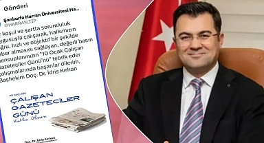 Doç. Dr. İdris Kırhan’dan 10 Ocak çalışan gazeteciler günü mesajı