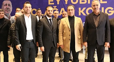 Eyyübiye AK Parti Gençlik Kolları Başkanlığına Salih Aldeniz Seçildi