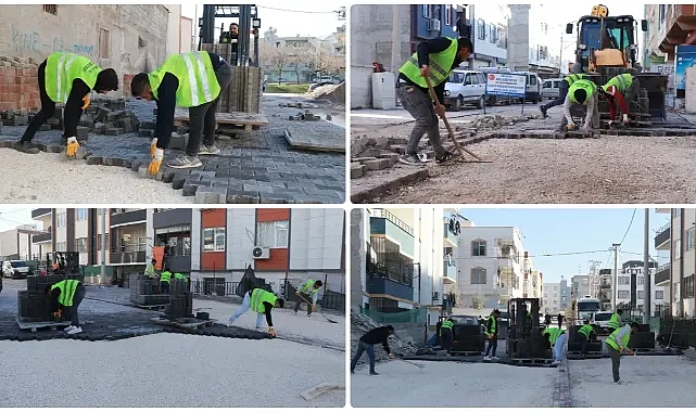 Haliliye Belediyesi ile 3 Mahallede Hummalı Üstyapı Hamlesi