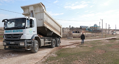 Haliliye Belediyesi’nden Dikme Kırsal Mahallesinde Üstyapı Çalışması