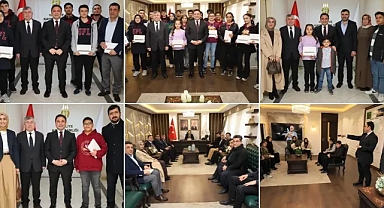 Haliliye Kaymakamı, BİGEP Başarısı Gösteren Öğrencileri Ödüllendirdi