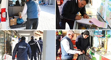 Harran 'da Zabıta Ekipleri Marketleri Denetledi