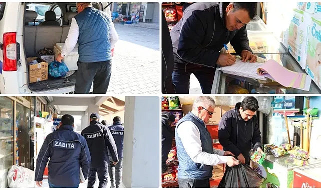 Harran 'da Zabıta Ekipleri Marketleri Denetledi