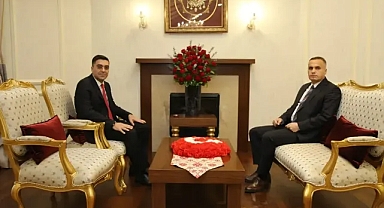 Kilis İl Emniyet Müdürü Korkmaz'dan Müdür Aksoy'a Ziyaret