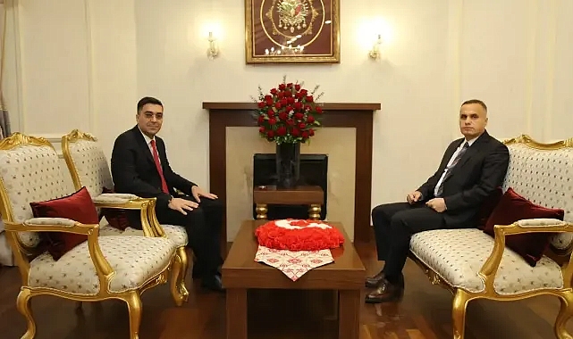 Kilis İl Emniyet Müdürü Korkmaz'dan Müdür Aksoy'a Ziyaret