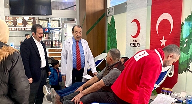 Kızılay’ın kan çağrısına Şanmed Hastanesi kulak verdi