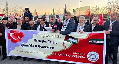 Şanlıurfa’da Gazze'ye Özgürlük Konvoyu Etkinliği Düzenlendi