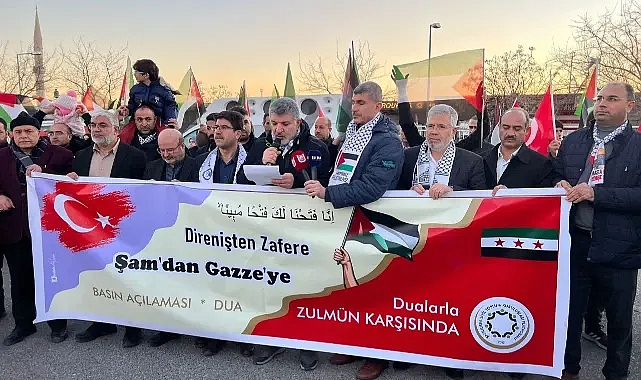 Şanlıurfa’da Gazze'ye Özgürlük Konvoyu Etkinliği Düzenlendi