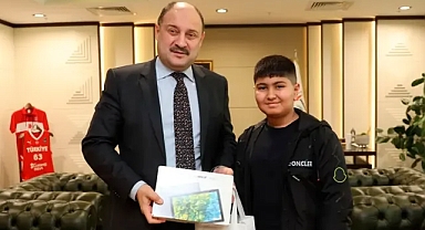 Şanlıurfa’dan Dünya 1’incisi oldu! Başkan Gülpınar’ı ziyaret etti!