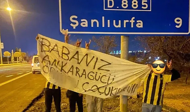Şanlıurfa tabelası önünde! Ankaragücü taraftarından çirkin paylaşım!