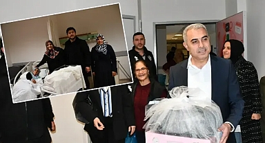 Siverek’te 2025 yılının ilk bebeği dünyaya geldi!