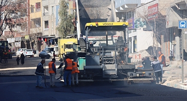 Süleymaniye Caddesi Asfaltlanıyor