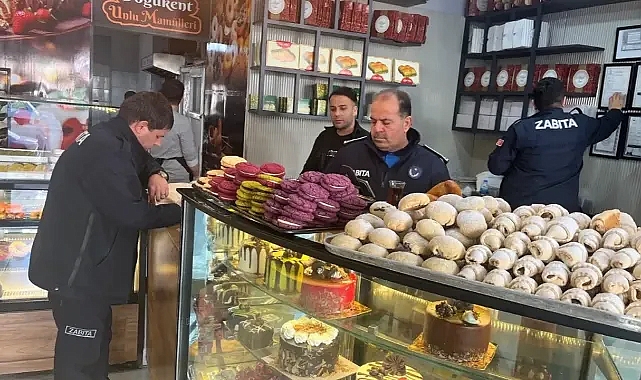 Urfa’da pastanelere denetim yapıldı!