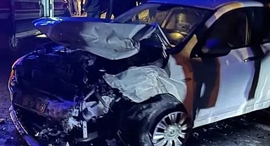 Urfa’daki ‘Ölüm Yolu’nda yine kaza! 2 yaralı!