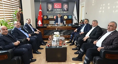 Vekil Hikmet Başak’tan İl Başkanı Günbegi’ye Hayırlı Olsun Ziyareti