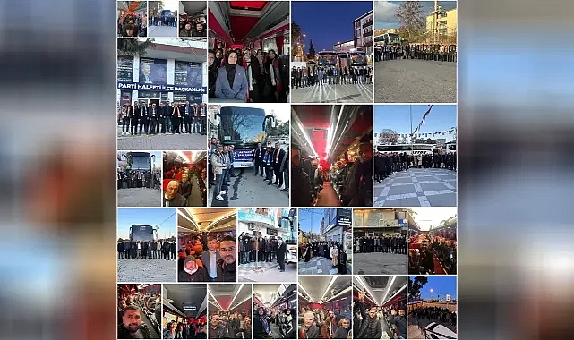 AK Parti Büyük Kongresi bugün gerçekleştirecek! Şanlıurfa’dan yoğun katılım var!