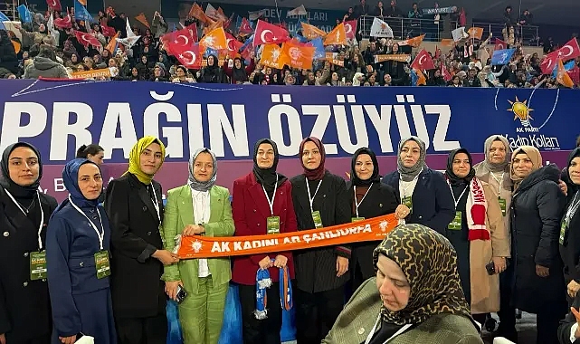 AK Parti Kadın Kolları Kongresi Gerçekleşti:Şanlıurfa’dan Yoğun Katılım