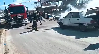 Alevlere teslim oldu! Korku dolu anlar yaşandı!
