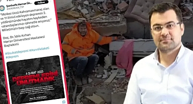Başhekim Doç. Dr. İdris Kırhan’dan 6 Şubat deprem mesajı