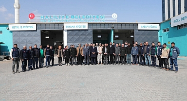 Başkan Canpolat, Atölyeler Şefliğindeki Çalışmaları İnceledi